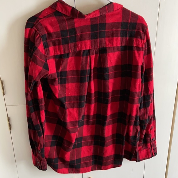 Black and red flannel - Picture 3 of 3